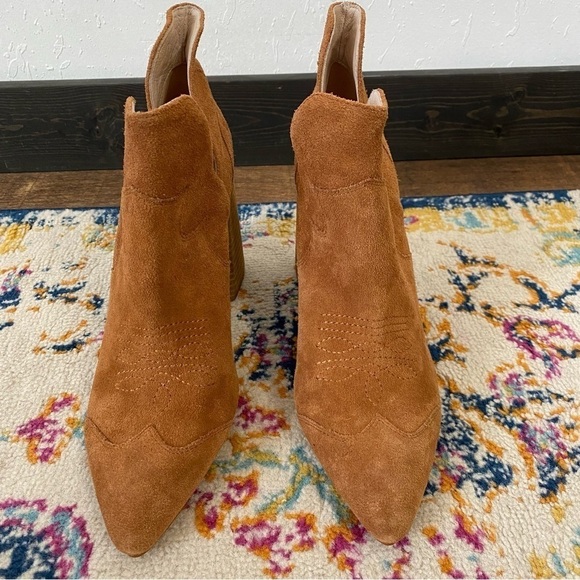 SHELLY’S LONDON Suede Weetern booties Womens size 9 - Picture 7 of 16